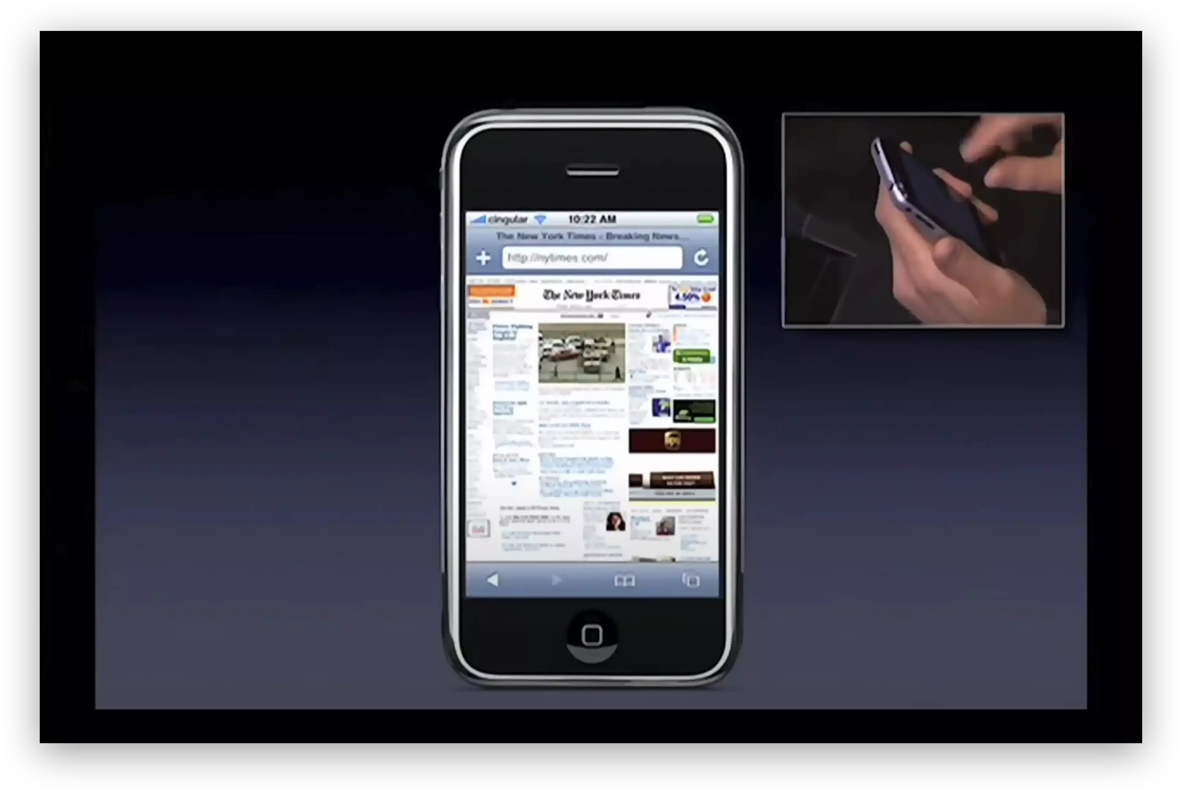 Birth of iPhone, MacWorld 2007